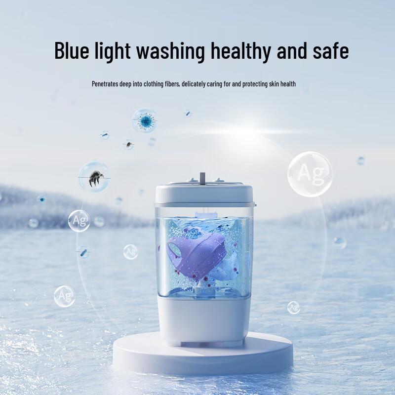 VCJ Mini Semi-Automatic Single Tub Washing Machine