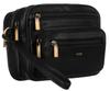 Two-compartment Men's Bag Made of Natural Leather - Peterson