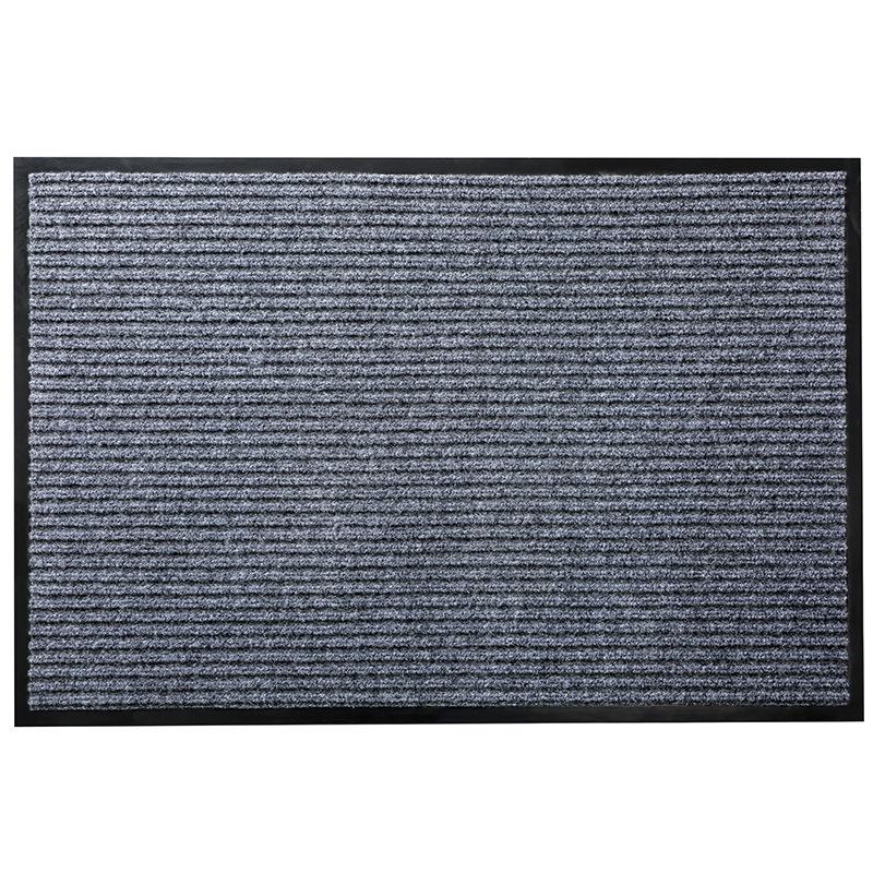 PVC Double Stripe Non-Slip Commercial & Household Entrance Mat - Large Absorbent Carpet 