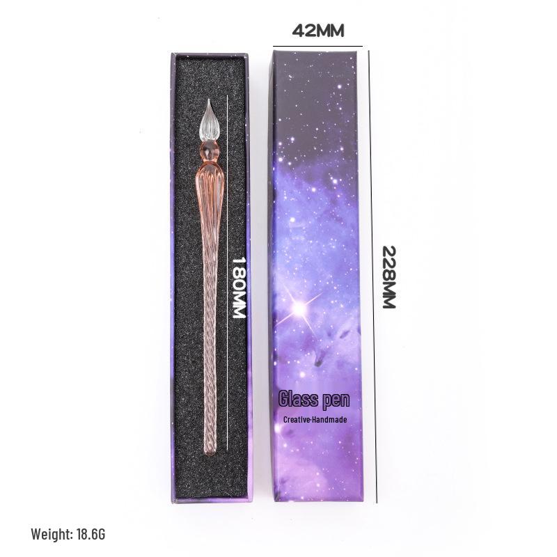 

Набір кришталевих ручок з градієнтом «Зоряне небо» - Подарунок для студентів та бізнесу