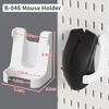 Neat Plastic Pegboard  Desk Organizer with Multiple Accessories for Home Office, Craft Room and Garage Display