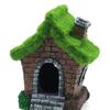 Unique Resins Cottage Fish Tanks Ornament Resins Artificial Shrimp Hide Cave For Creative Underwater Landscape