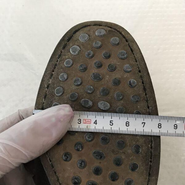 TOD’S Leather Coin Loafers Women’s 35.5 22.5-23.0 Brown Slip-On Dress Shoes(USED)