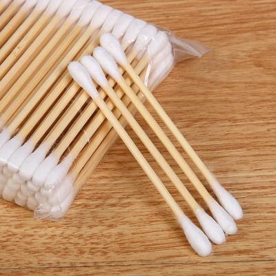 500Pcs Makeup Nail Tools Personal Pointed Tip Cotton Swabs Count Double Pointed Cotton Buds Precision Tips with Cotton Swab