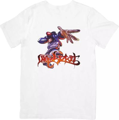 Limp Bizkit Musik Passend für Männer & Frauen Qualitäts-Baumwoll-T-Shirt Weiß.