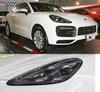 Compatible Porsche Cayenne Headlight Base Plastic Back Shell 18-20 (Black)