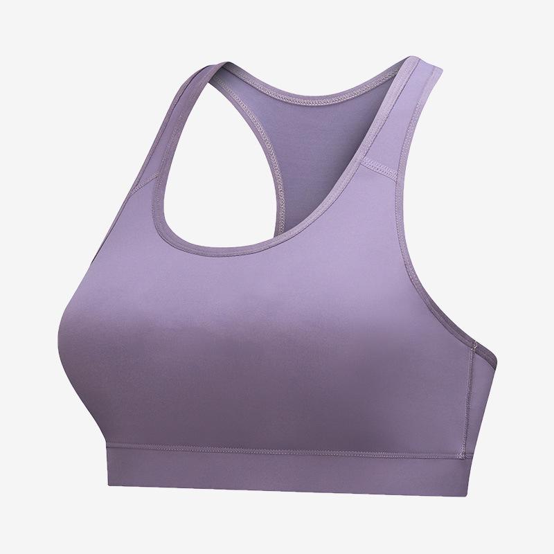 

Весенне-летнее спортивное бра для йоги с гоночной спинкой - Не собирающее, с подкладкой, красивый дизайн спинки S