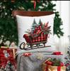 New Christmas Pillow Cover Red Plaid Creative Print Home Living Room Sofa Pillow Cover Premium Durable Quality