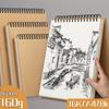 Thickened A4 Art Student Sketchbook - Blank 8k/16k Drawing Paper Album