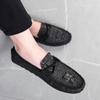 Herren Penny Loafer aus Wildleder Flache Herren Freizeitschuhe Slipper Flache Schuhe Weiche Fahrschuhe Herren Mokassins Mocasines Hombre 2024