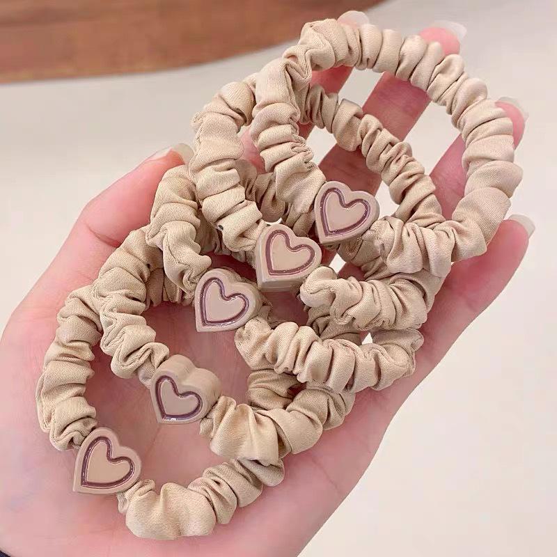 Celebrity Style High Elasticity Hair Ties - Durable Korean Fashion Accessories