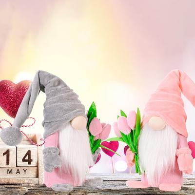 2Pcs Fall Gnome Plush Decorations for Holiday Home Decor Soft Plush Gnome Dolls for Seasonal Tabletop and Shelf Display