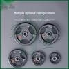 Yojin Rubber-Coated Cast Iron Barbell Plates (50mm Olympic)