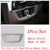 Read Lamp Head Light Dashboard Air AC Gear Panel Water Cup Cover Kit Trim Accessories For BMW 5 Series G30 525i 530i 2017 -