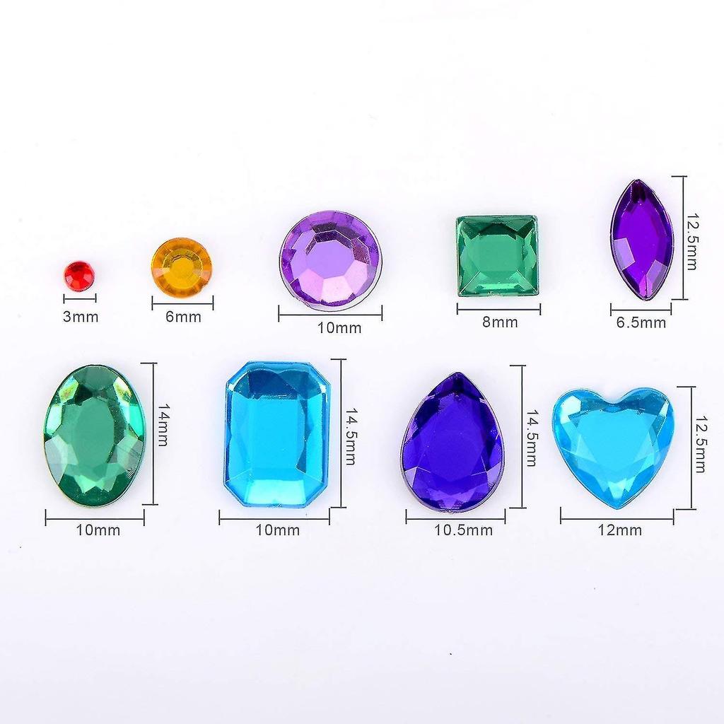 - Rhinest Sticker Bling Craft Jewels M Stickers, Assorted Size, 5 Sheets (