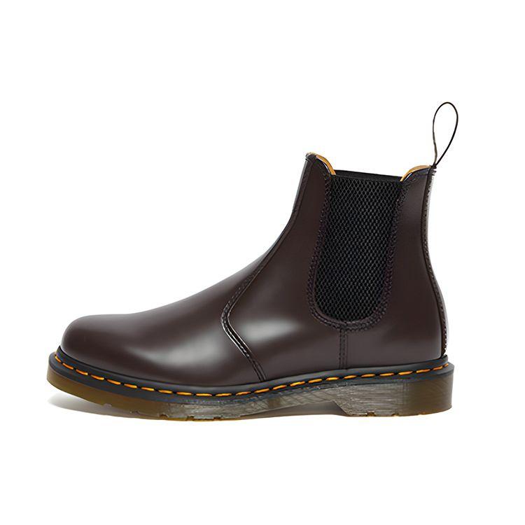 

Dr. Martens 2976 Желтая Строчка Гладкая Кожа Ботинки Челси Бордовый Унисекс Кроссовки Красный 27280626 38