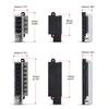 4/8 Way Car Fuse Accessory 12V 24V Car Truck Circuit Medium Insert Fuse Box Circuit Breaker Blade Fuses Circuit Standard
