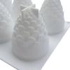 Silicone Pinecone Mousse Cake Mold 8 Holes Non-Stick DIY Baking Molds High Temperature Resistance Easy To Clean
