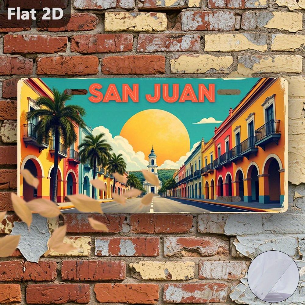 D Flat D Plane a Vintage Metal Sign D Plane Printing Made Of Measuring Intended for Decoration Only