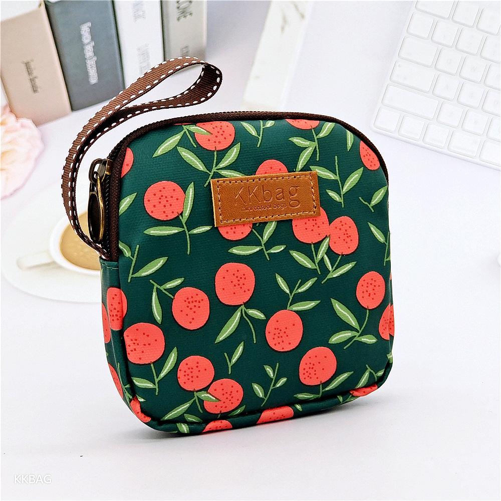 

Cute Tampon Storage Bag Women Girls Napkin Sanitary Pad Pouch Cosmetic Bag Case Portable Coin Purse Mini Travel Organizer вишня