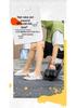 Men's Adjustable Velcro Flip-Flops - Thick Sole, Squishy, Non-Slip, Odor-Resistant for Outdoor Summer Wear