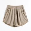 Women's High-Waist A-Line Wide Leg Fitness Running Shorts - Summer Casual Style