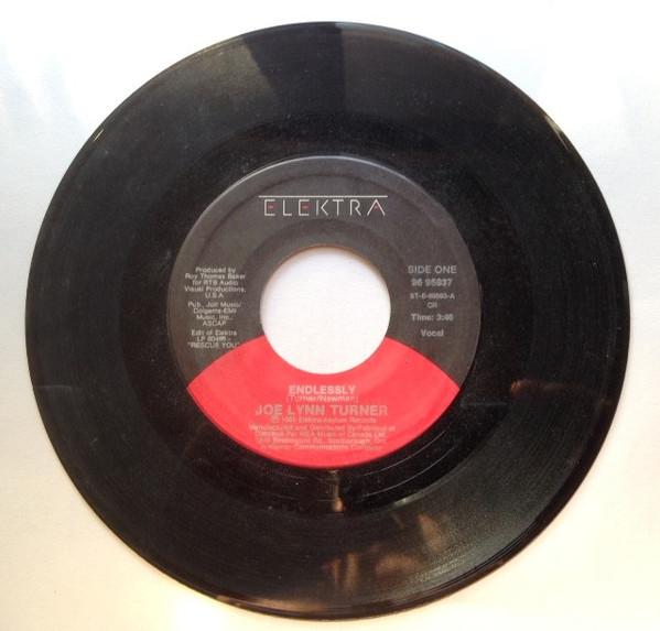 

7inch Record JOE LYNN TURNER - Endlessly 9695937 Elektra 1985 Canada Rock Used