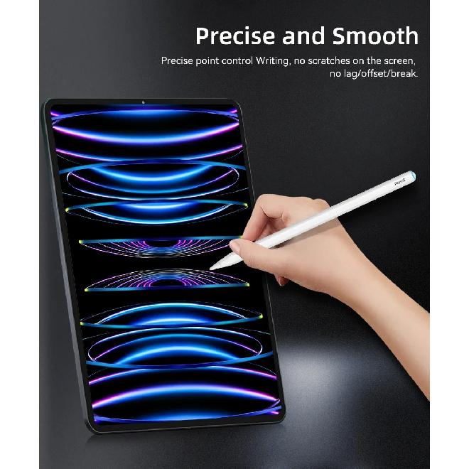 For Apple Pencil 2 1 Wireless Charging Stylus For iPad Air 4 5 Pro 11 12.9 Mini 6 Palm Rejection Tablet Stylus Touch Pen