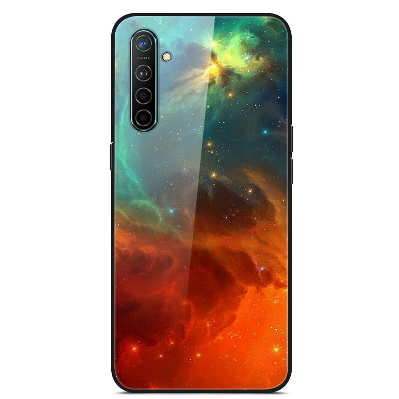 For OPPO Realme XT Tempered Glass Case Soft Bumper Hard Funda For OPPO Realme 6 Pro Realme X2 XT Phone Case Realme6 Back Cover