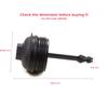 BROSS BSP766 Oil Filter Cover Cap 03P115433A for Skoda Fabia 1.2 TDI, Roomster 1.2 TDI, VW Polo 1.2 TDI, Seat Ibiza 1.2 TDI