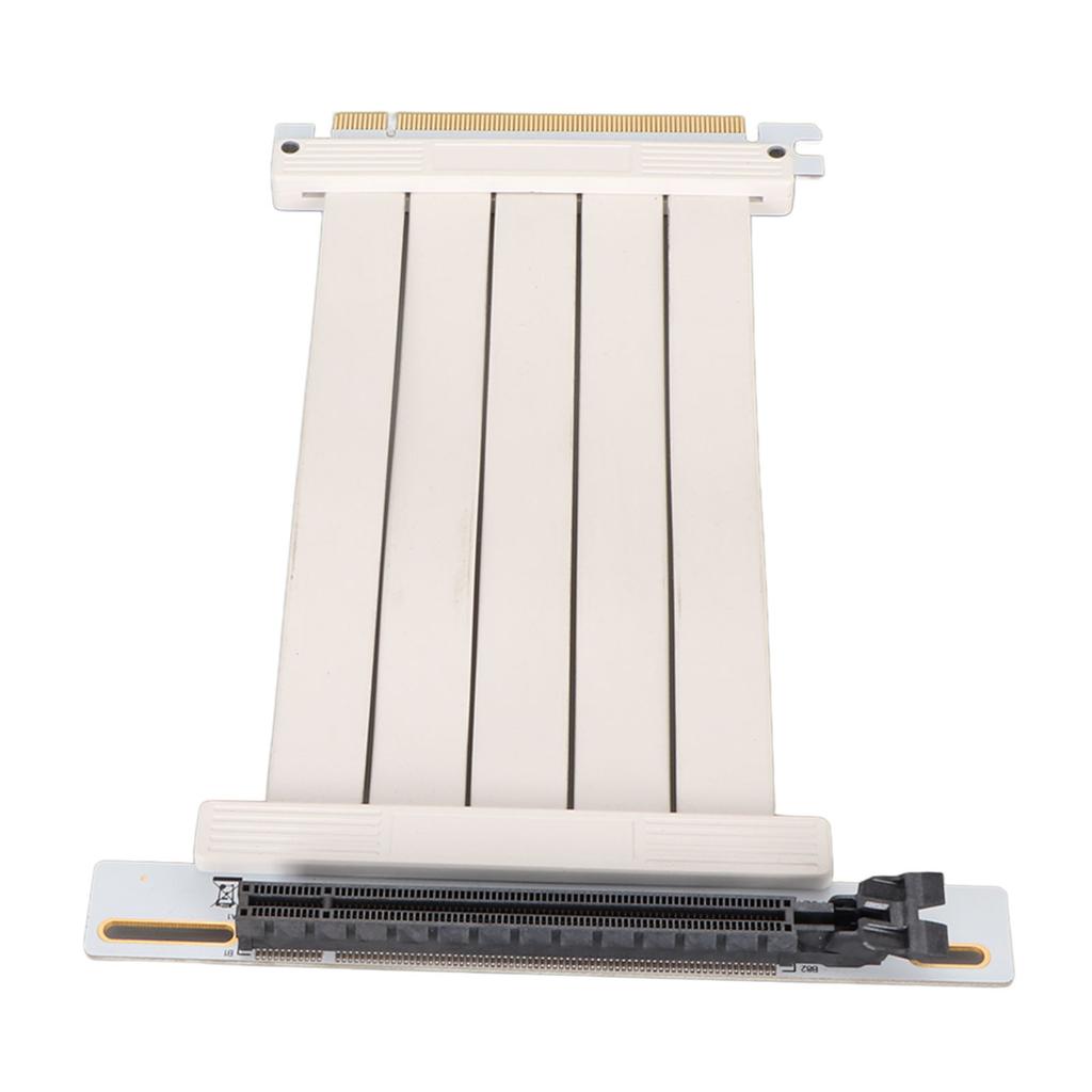 PCIE 4.0 X16 Riser Cable 90 Degree Extension Cable High Speed Vertical Mount Gaming Riser Cable