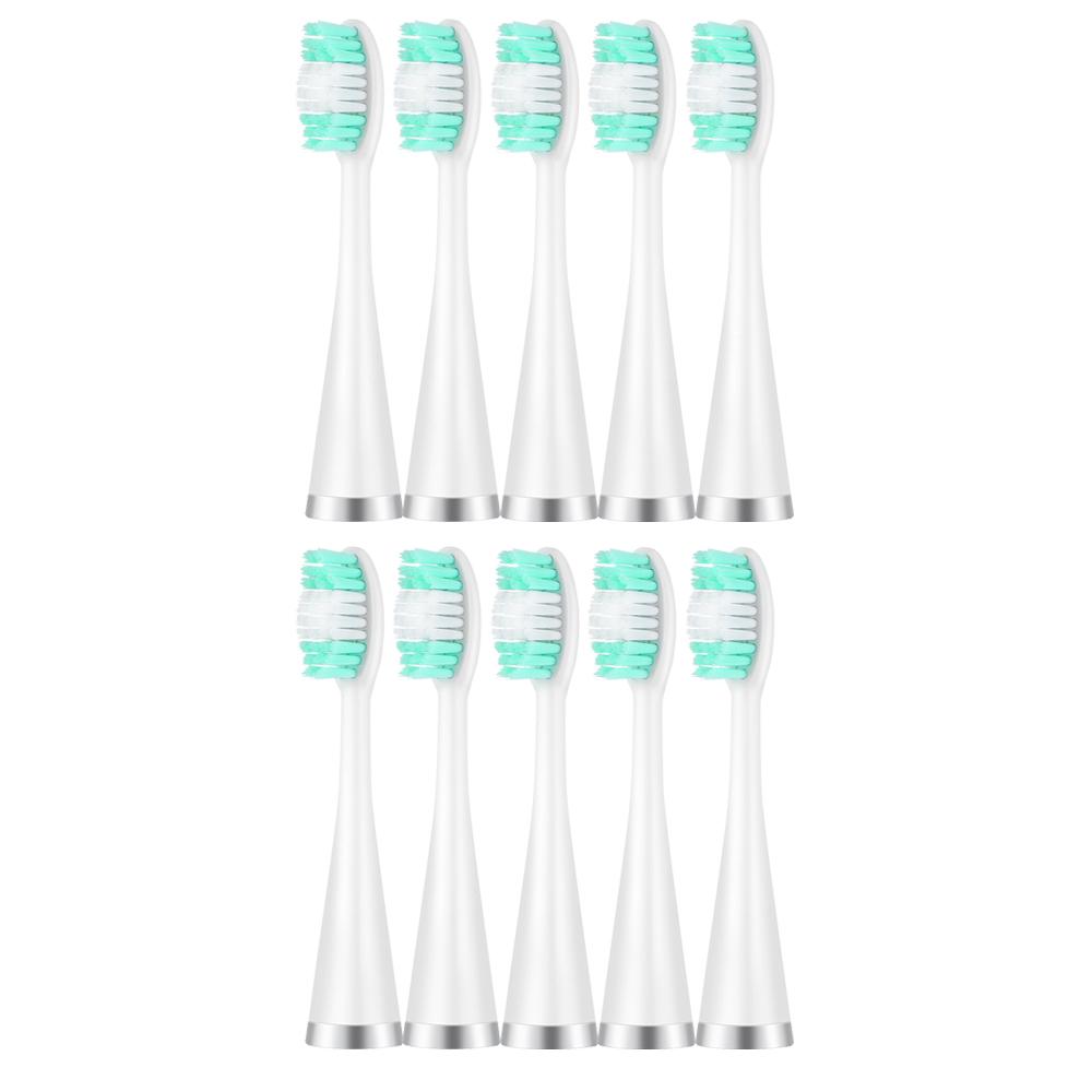 10pcs/lot Ultrasonic Electric Toothbrush Replacement Brush Heads For Teeth Cleaning Whitening Dental Calculus Scaler Teeth Brush