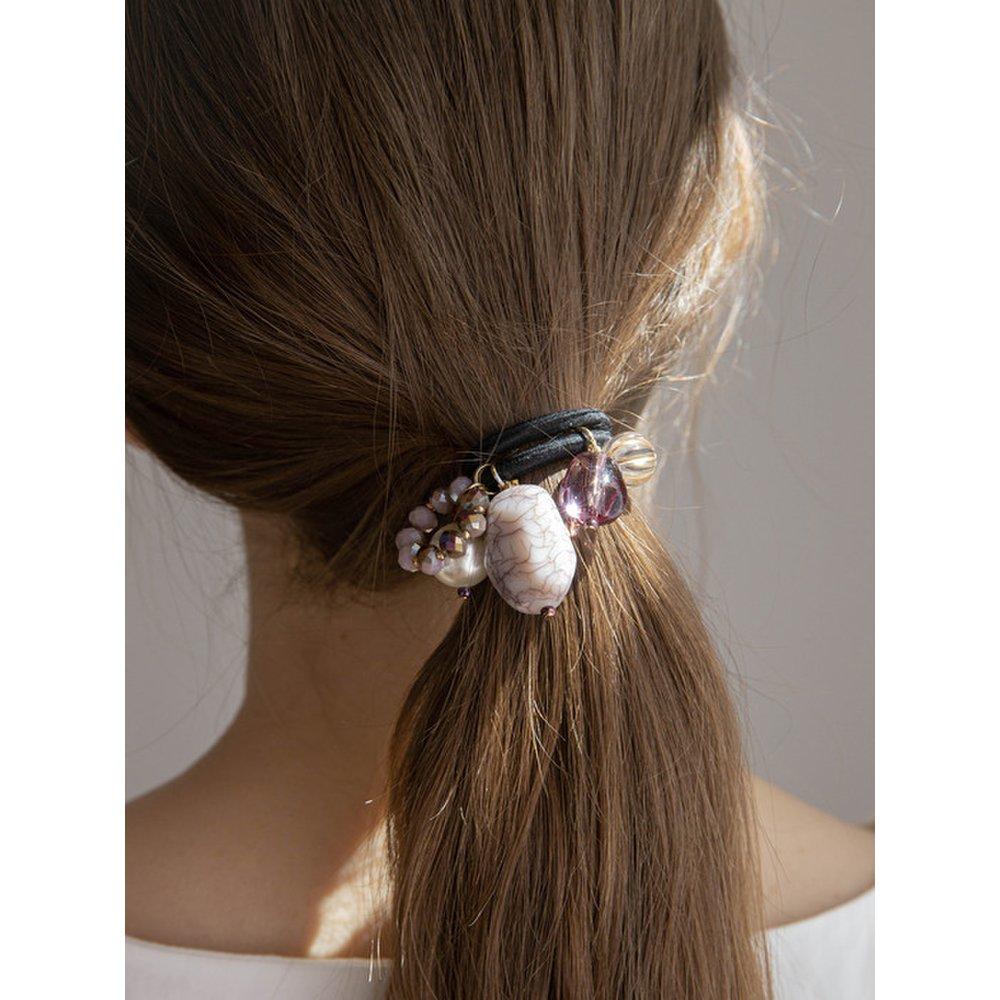 

Хвост из бусин из необработанного камня Lfpt0752 Yellow