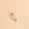 3pcs Pearl Clothing Anti-exposure Brooch Waist Buckle Simple Invisible Clothes Fixed Pin Joker Decorative Pin. Gold Safety Pin