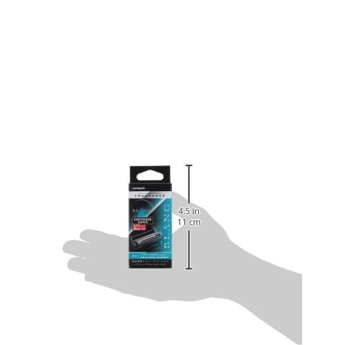 CARMATE Car Deodorant Air Freshener Blang Air Stick Air Conditioner Installation Refill Aqua White 2g x 2 H212