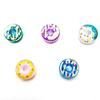 Hand-Painted Glass Bead Donut String for DIY Jewelry & Accessories