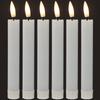 1 Set Of Led Electronic Light Operated Flameless Fake Candles For Wedding Party Festival Decor Simulation