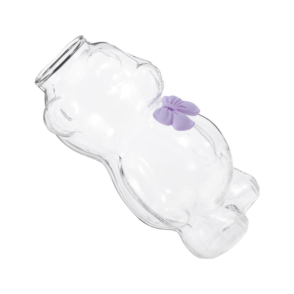 Szklanka w kształcie misia Kreatywny przezroczysty kubek do kawy Filiżanka do latte Świąteczny kieliszek do wina koktajlowego Zaopatrzenie na przyjęcie świąteczne