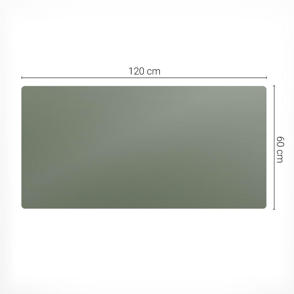 Gamingowa Mata Ochronna Pod Klawiaturę I Myszkę Kolor Oliwkowy 120X60 Cm