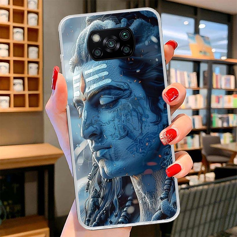 Lord Shiva Hindu God Buddha India Cover Phone Case For Xiaomi Poco F7 Ultra X7 X6 X5 Pro M7 Redmi 15C 15 13C 13 12C 12 10C 10 9A