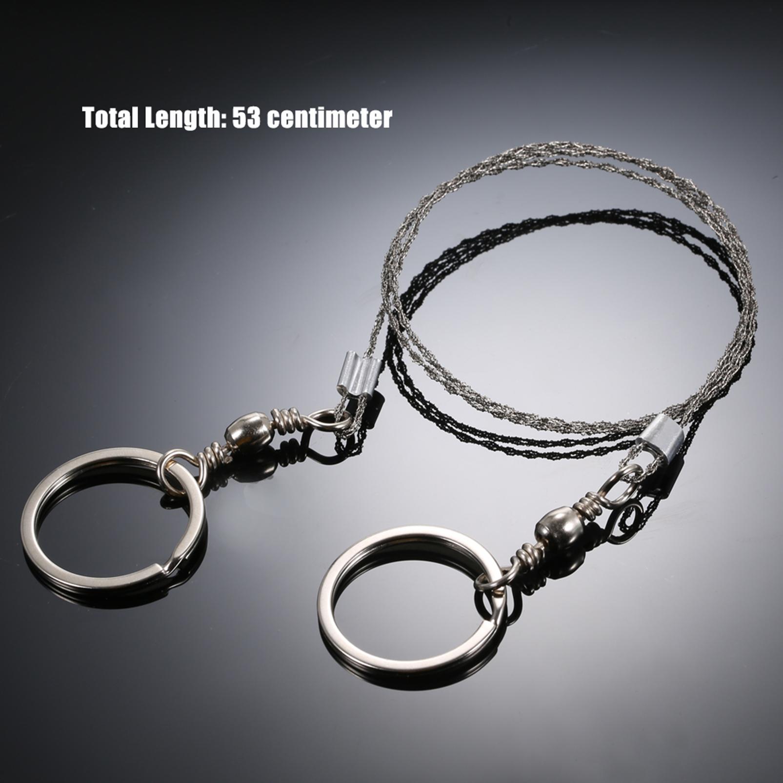 

Наружное аварийное оборудование Набор инструментов для выживания Ручная карманная проволочная пила из нержавеющей стали для кемпинга, пешего туризма