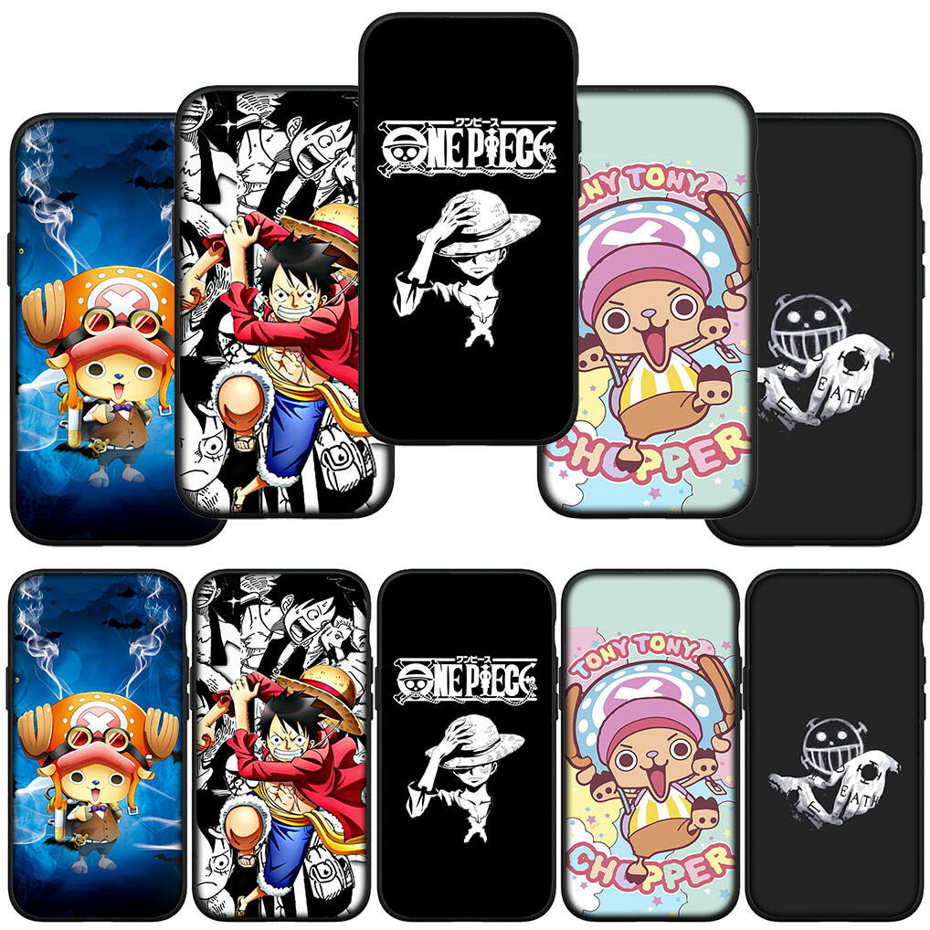 For Samsung Galaxy S25 S24 S23 iPhone 17 16 15 Xiaomi Redmi Note 14 13 12 11 Plus Pro Max Phone Case Lovely One Piece Luffy Tony Chopper OPPO Huawei