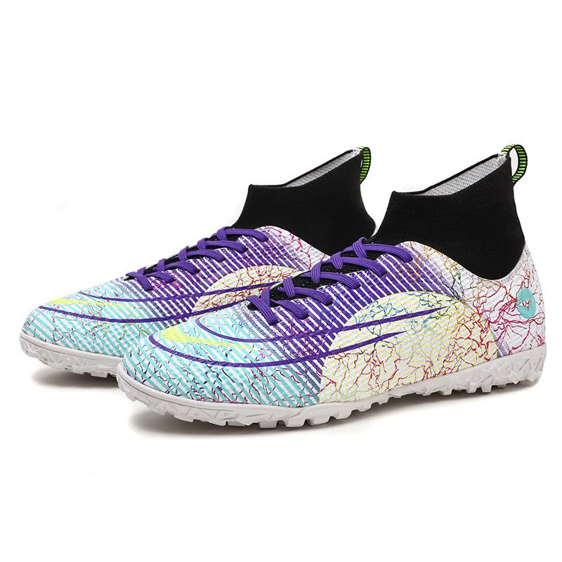 

Нові футбольні бутси F чоловічі дихаючі та зносостійкі високі з довгими та короткими шипами футбольні бутси модні великого розміру 45