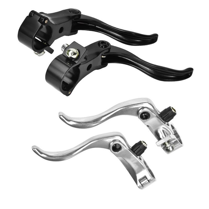 New 2Pcs Aluminum Alloy 24mm Mountain Bike Disc Brake Handle Level Cycling Accessory Bike Brake Lever Brake Accessories