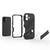 Phone Holder Case For iPhone 17 Case Shockproof Anti-knock Armor Full Back Cover For iPhone 17 Case For iPhone 17 Air 17 Pro Max