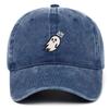 Custom Ghost Embroidery Baseball Cap with Large Brim
