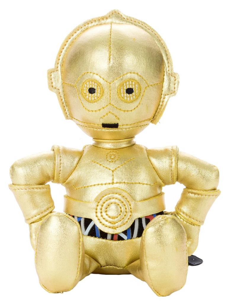 Star Wars Beans Collection C-3PO Plush Toy, Sitting Height: Approx. 14cm