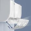 Wind Deflector Exhaust Baffle Home Improvement Accessories Anti Direct Blowing PET Transparent Wall Mounted For Air Conditioner
