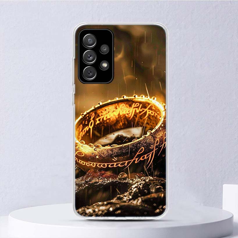 The L-Lord of The R-Rings Soft Case For Samsung Galaxy A17 A16 A26 A36 A56 A15 A14 A13 A55 A54 A53 Phone Cover A25 A35 A24 A34 A