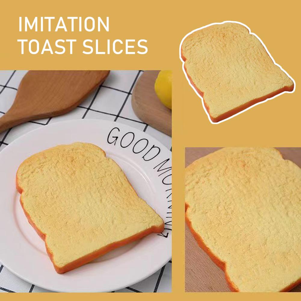 Squishies Bread Cute Food Soft Slow-Rising Bread Shape Squeeze Toys Simulation Bread Ultra-Soft Decompression